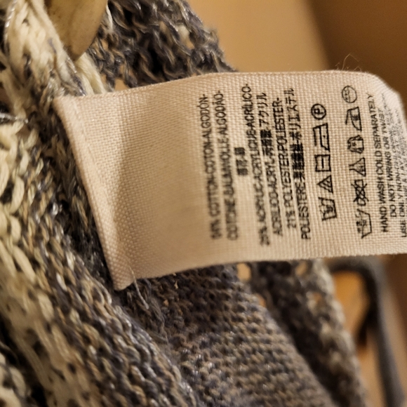 Free People. Long tank / minidress / vest / coverup. Knit in neutral tones. NWOT - Picture 6 of 8